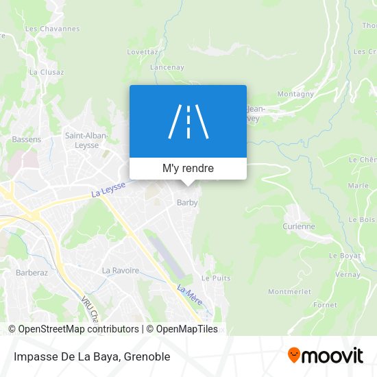 Impasse De La Baya plan