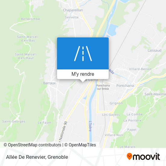 Allée De Renevier plan
