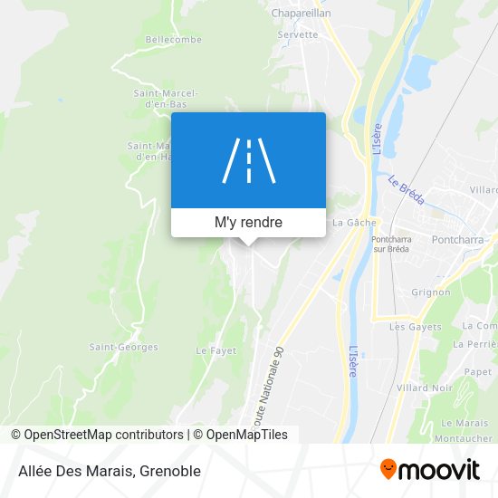 Allée Des Marais plan