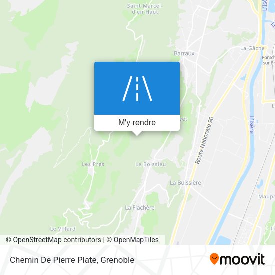 Chemin De Pierre Plate plan