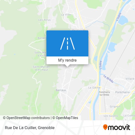 Rue De La Cuiller plan