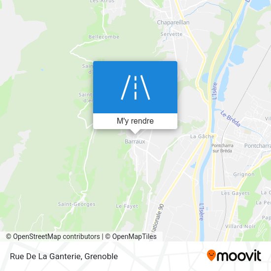 Rue De La Ganterie plan