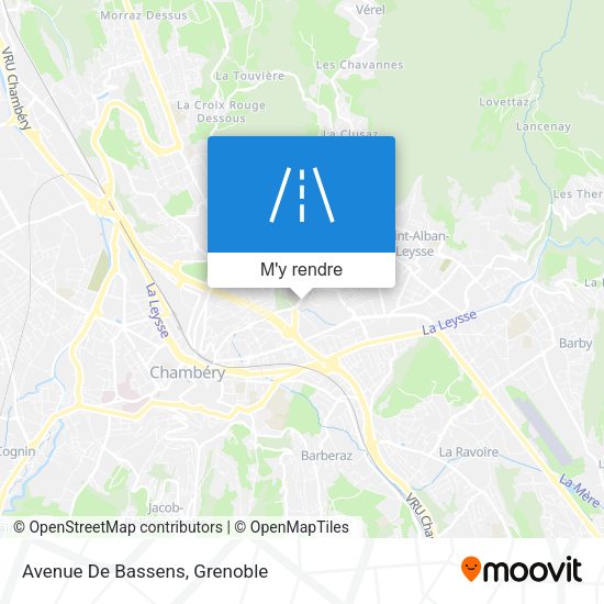 Avenue De Bassens plan