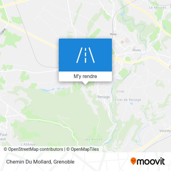 Chemin Du Mollard plan