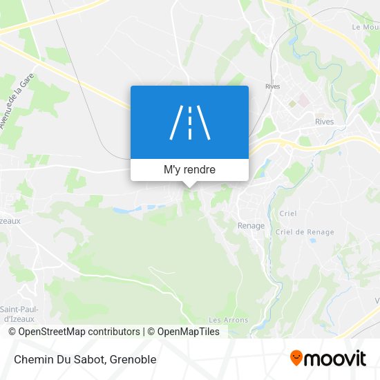 Chemin Du Sabot plan