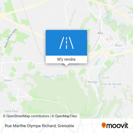 Rue Marthe Olympe Richard plan