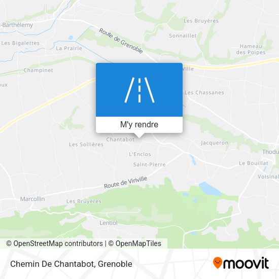 Chemin De Chantabot plan