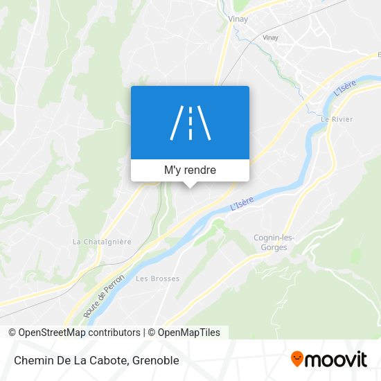 Chemin De La Cabote plan