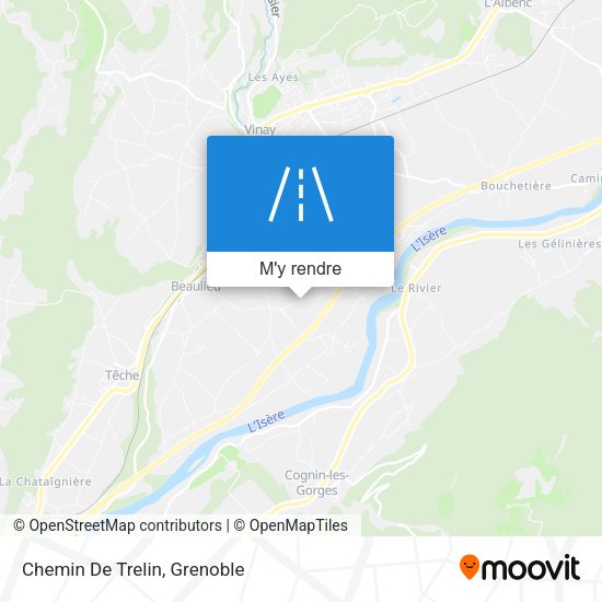 Chemin De Trelin plan