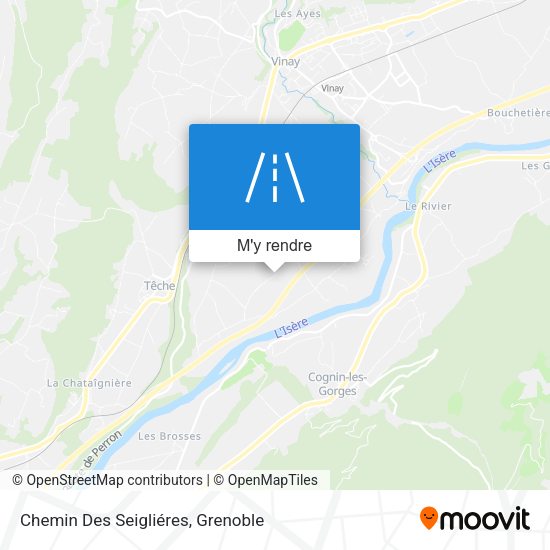 Chemin Des Seigliéres plan