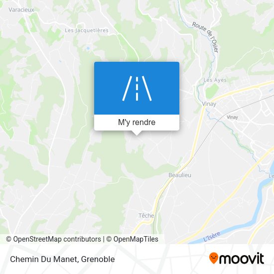 Chemin Du Manet plan