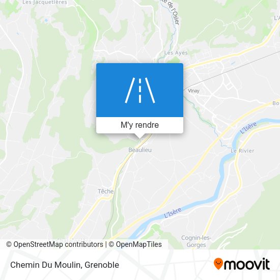 Chemin Du Moulin plan
