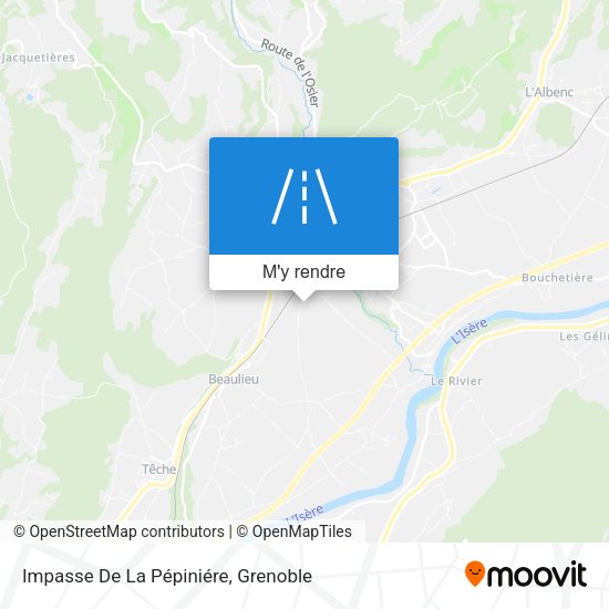 Impasse De La Pépiniére plan