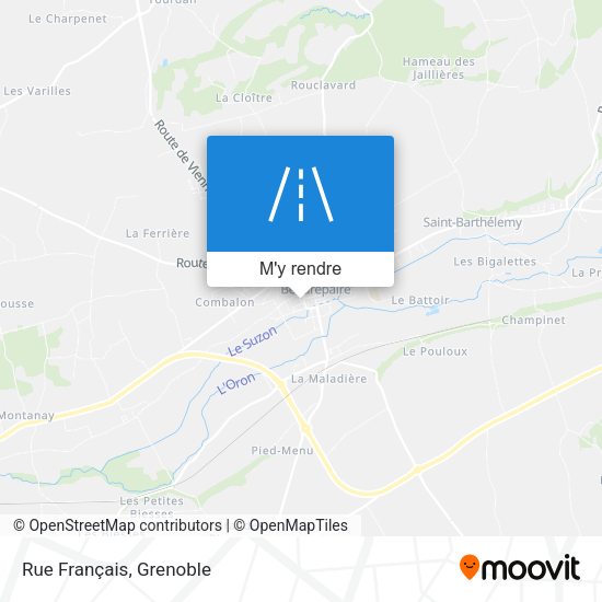 Rue Français plan