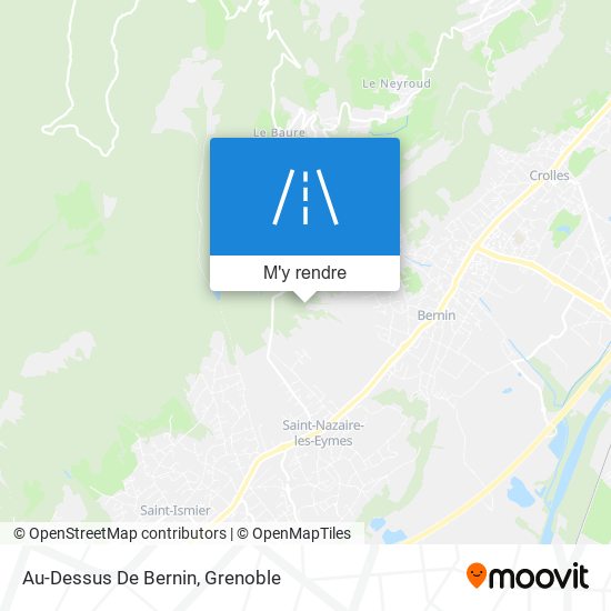 Au-Dessus De Bernin plan