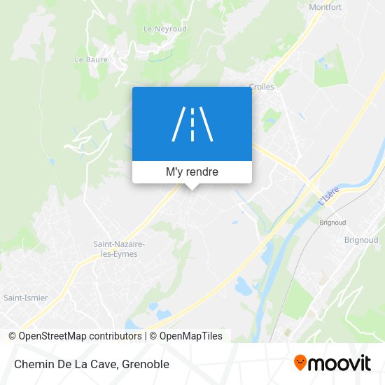 Chemin De La Cave plan