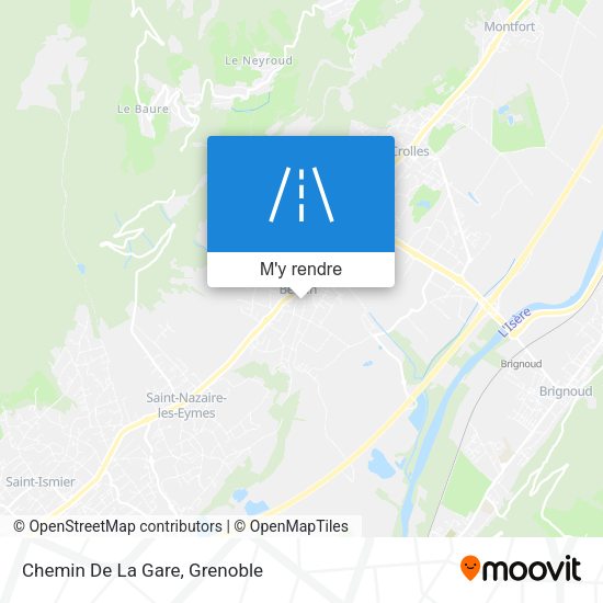 Chemin De La Gare plan