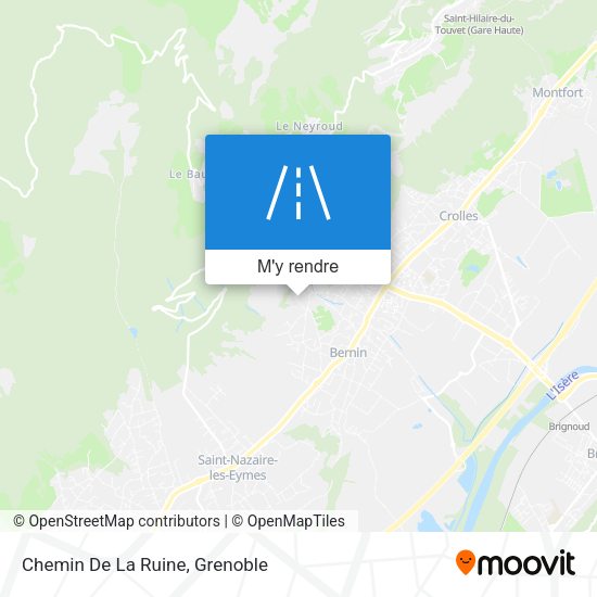 Chemin De La Ruine plan