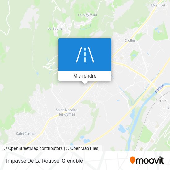Impasse De La Rousse plan
