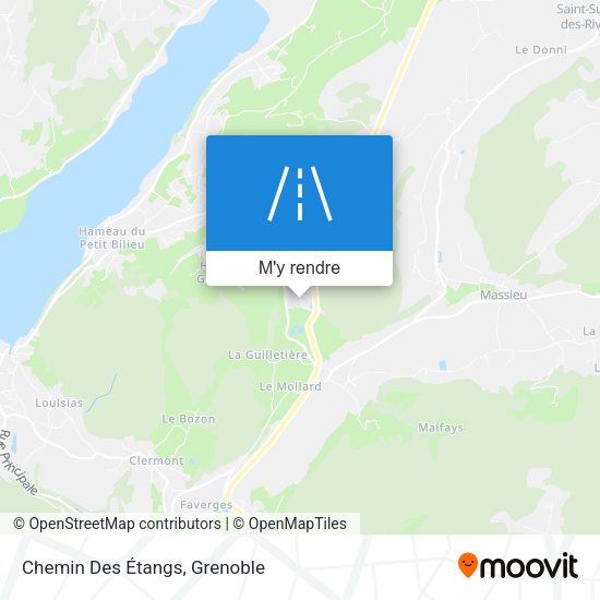 Chemin Des Étangs plan