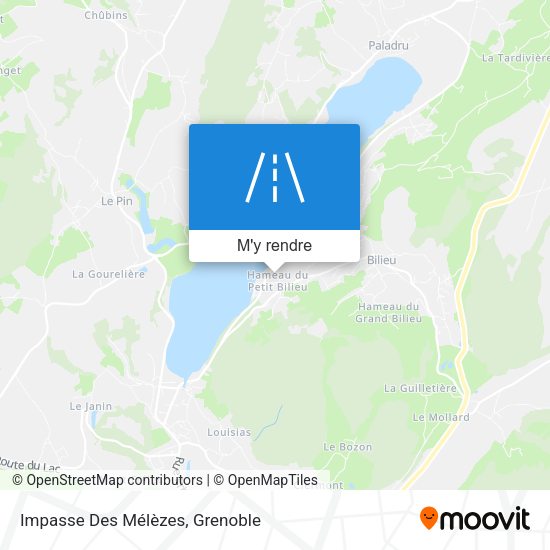 Impasse Des Mélèzes plan