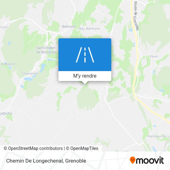 Chemin De Longechenal plan