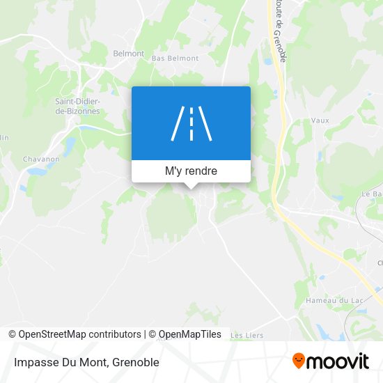 Impasse Du Mont plan