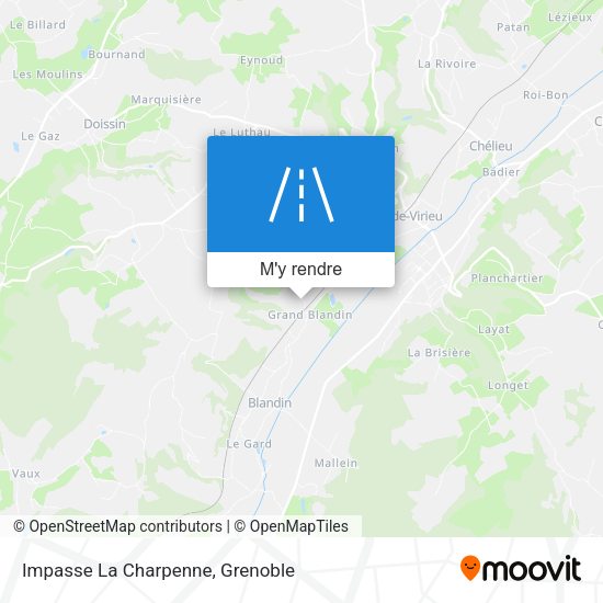Impasse La Charpenne plan