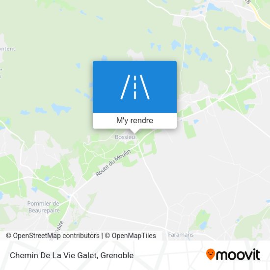 Chemin De La Vie Galet plan