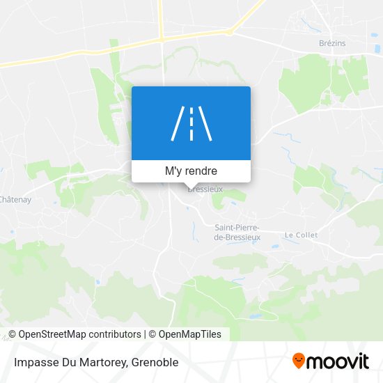 Impasse Du Martorey plan