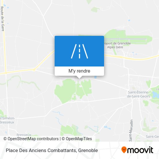 Place Des Anciens Combattants plan