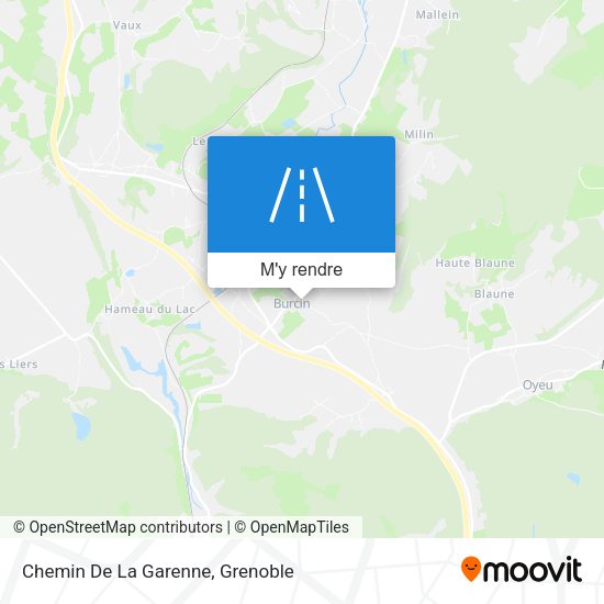 Chemin De La Garenne plan