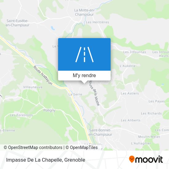 Impasse De La Chapelle plan