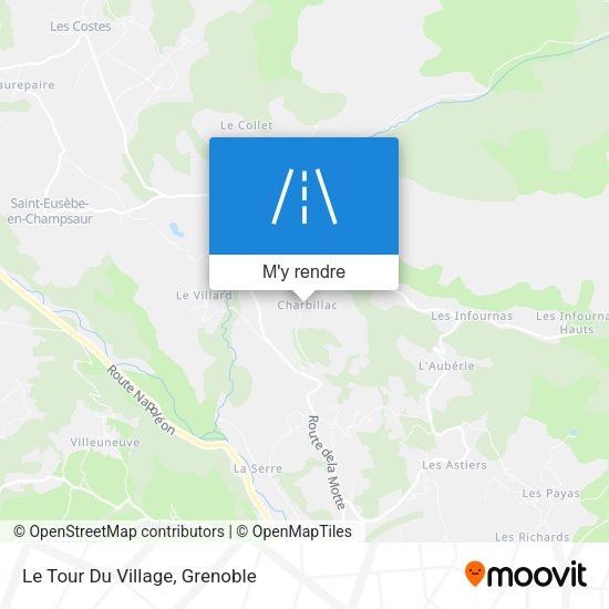 Le Tour Du Village plan
