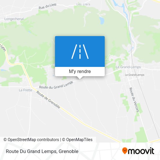 Route Du Grand Lemps plan