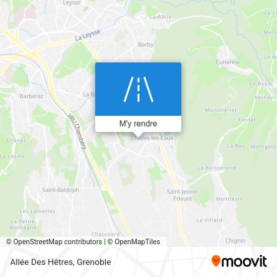 Allée Des Hêtres plan