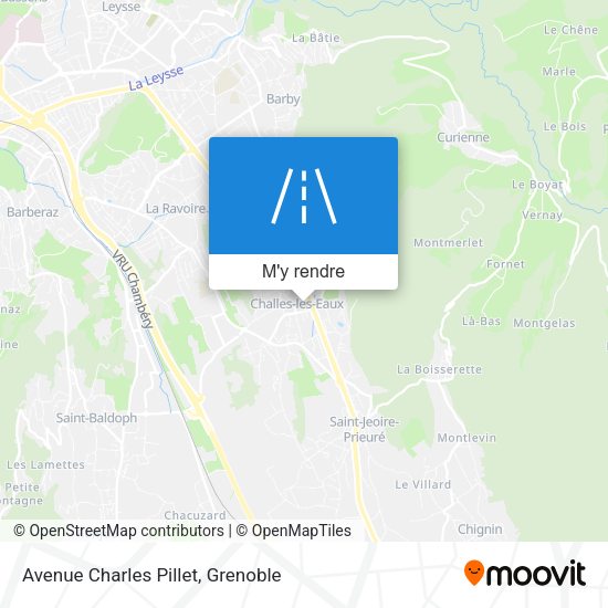 Avenue Charles Pillet plan