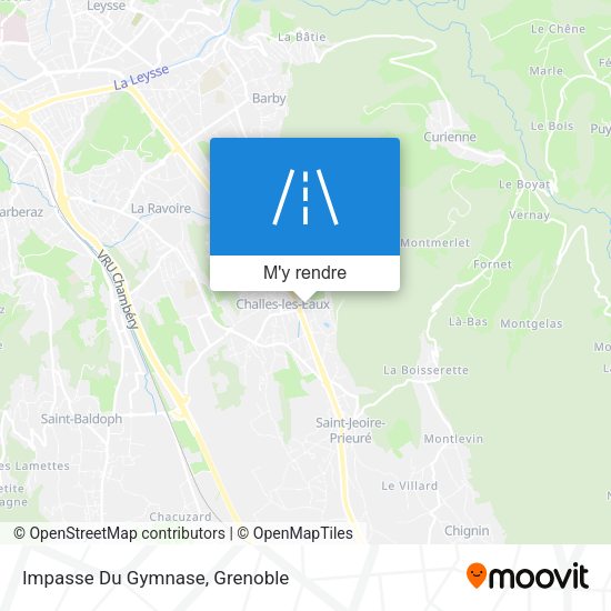 Impasse Du Gymnase plan