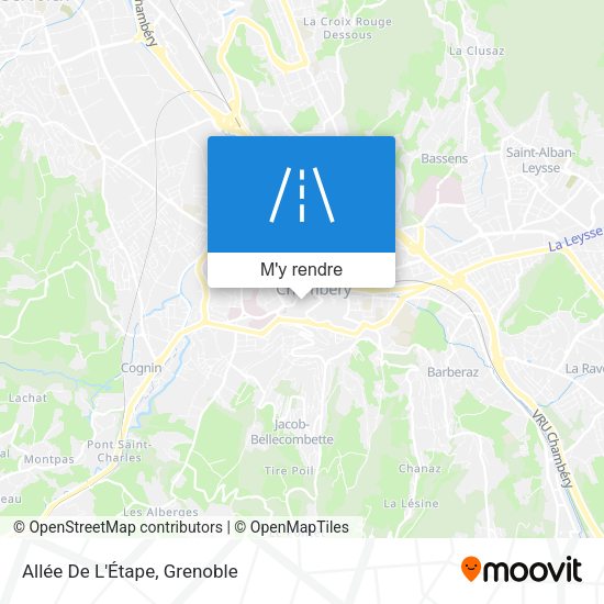 Allée De L'Étape plan
