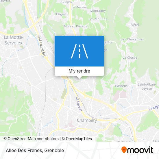 Allée Des Frênes plan