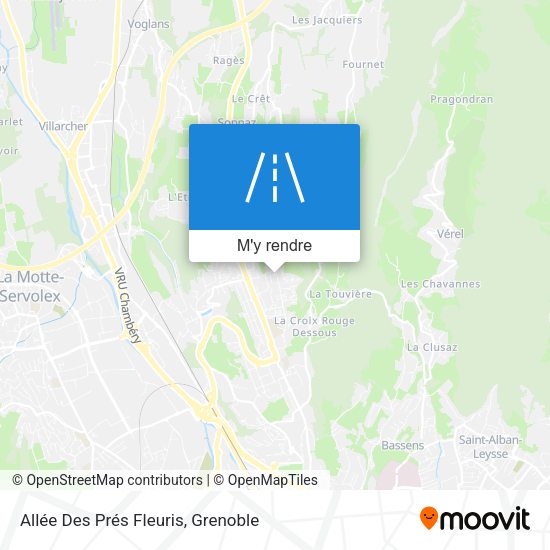 Allée Des Prés Fleuris plan