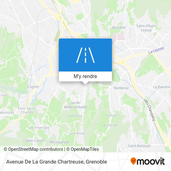Avenue De La Grande Chartreuse plan