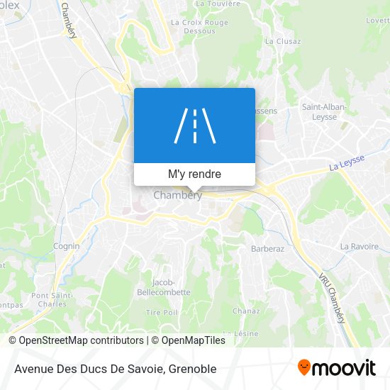 Avenue Des Ducs De Savoie plan