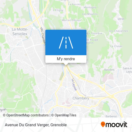 Avenue Du Grand Verger plan