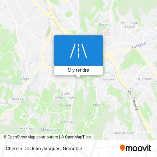 Chemin De Jean Jacques plan