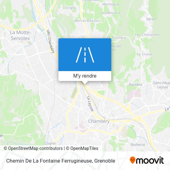 Chemin De La Fontaine Ferrugineuse plan