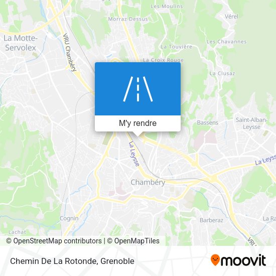 Chemin De La Rotonde plan