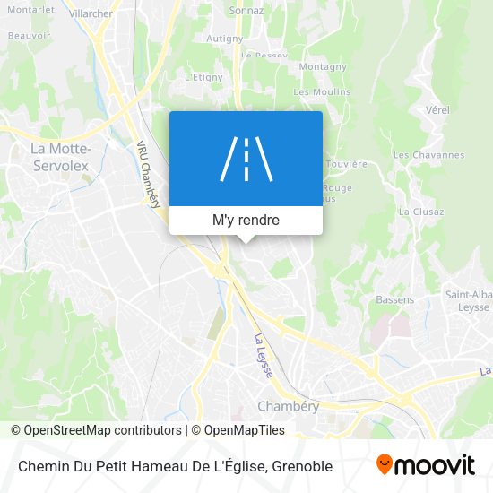 Chemin Du Petit Hameau De L'Église plan