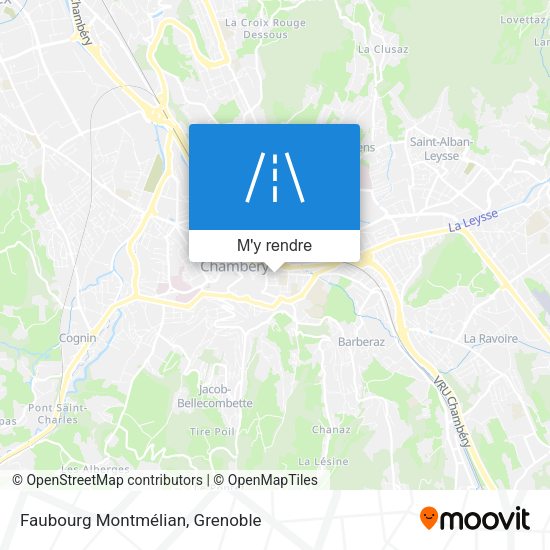 Faubourg Montmélian plan