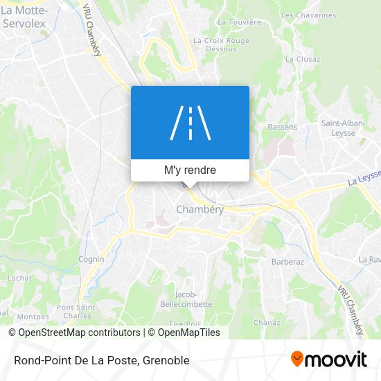 Rond-Point De La Poste plan